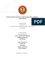 The Evaluation of Sis Portal in Cebu Technological University - Danao Campus