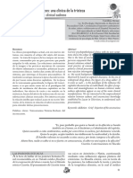 Consumos Problemáticos Una Clínica de La Tristeza