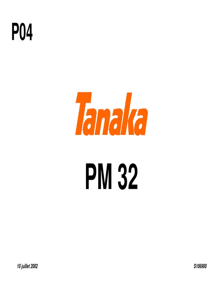 Vue Eclatee - PM32 | PDF | Vis de fixation | Carburateur