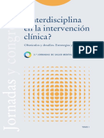 Interdisciplina en La Investigacion Clinica-2