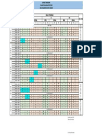 Jadwal Pelajaran REV. YUS LANDSCAPE 2022