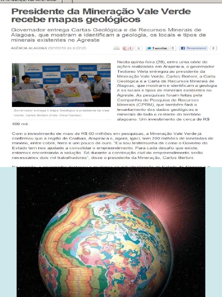 Mapas Geológicos e Topográficos Explicados | PDF | Geologia | Mapa