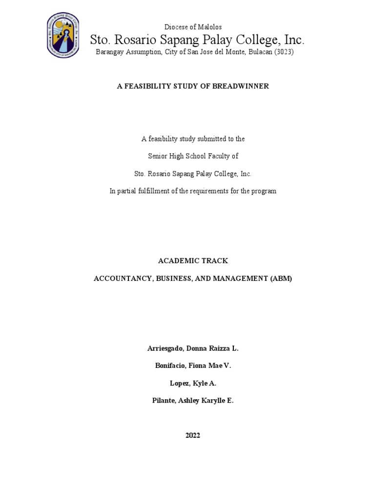 BreadWinner Final Output PDF Swot Analysis Breads