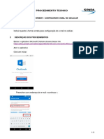 PT – KEPLER WEBER  -  CONFIGURAÇÃO E-MAIL CELULAR