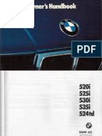 E34 Manual