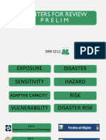 DRR POINTERS For Review - PRELIM