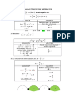 Trabajo Practico 2 - Ecuaciones e Inecuaciones