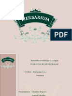 Herbarium Seminarski Rad Iz Poslovnog Komuniciranja