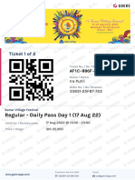 (Event Ticket) Regular - Daily Pass Day 1 (17 Aug 22) - Sanur Village Festival - 1 35831-25F87-723