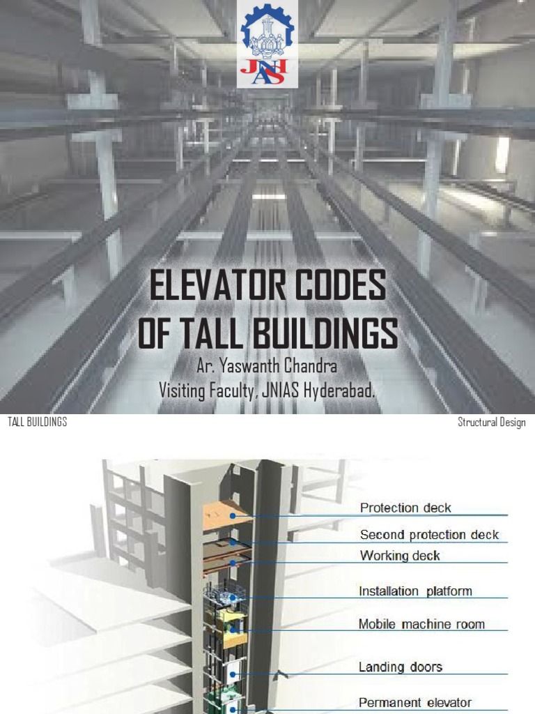 02 Tall Buildings Elevator Codes PDF Elevator Manufactured Goods