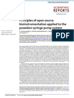 Principles of Open Source Bioinstrumentation Applied To The Poseidon Syringe Pump System