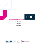 Pedagogical Propaedeutics - University Textbook in Czech