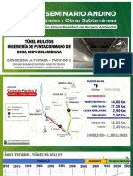 Túnel Mulatos. Ingeniería de Punta Con Mano de Obra 100 Colombiana
