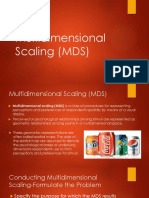 Multidimensional Scaling (MDS)