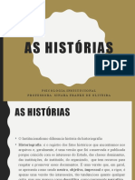 As HISTÓRIAS Remodelado