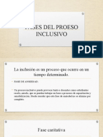 Fases Del Proceso Inclusivo