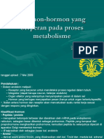 Hormon-Hormon Yang Berperan Pada Proses Metabolisme