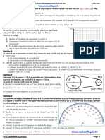 Série 4 - Mouvement de Rotation D'un Corps Solide Autour D'un Axe Fixe