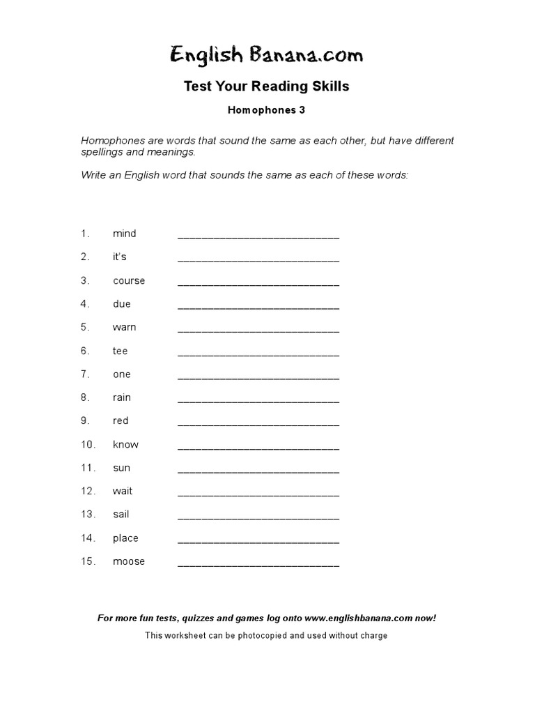 homophones-exercise-pdf