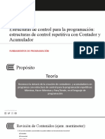 Semana 07 Clase EstructuraControlRepetitivaContadorAcumulador CRM