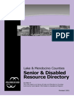 2011 Lake and Mendo Senior and Disabled Resource Directory