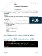 Traitement de Formulaire