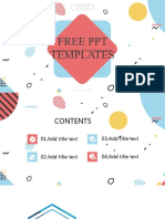 Colorful Creative Memphis Style Powerpoint Templates