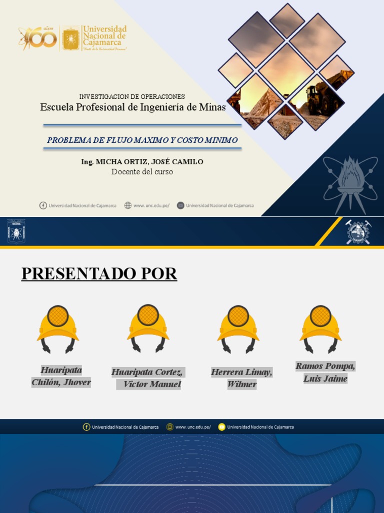 Invope - Prob. Flujo Max. y Costo Min. | PDF