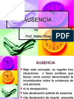 AUSENCIA (Dr. Walter Rivera Vilches 2)