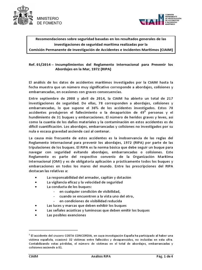 RIPA Accesible | PDF | Embarcación | Transporte de mercancías