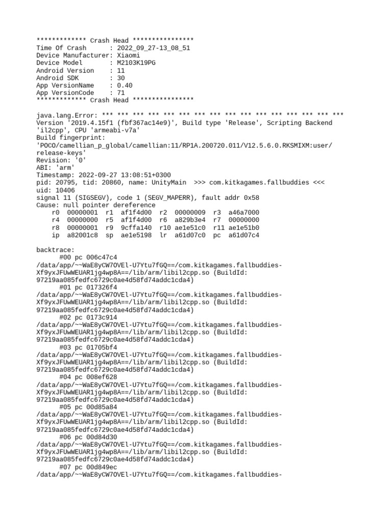 Mod Menu Crash 2022 09 27-13 08 51 | PDF | Computer Programming ...