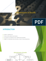 Determinants of Health