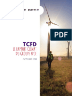 TCFD, Le Rapport Climat Du Groupe BPCE (Octobre 2021)