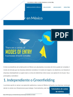 Cómo Fabricar en México - Shelter, Standalone y Contract MFG