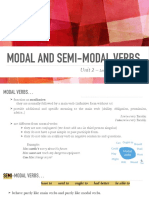 MODALS PRESENTATION