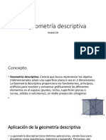 Sesión 10 - La Geometría Descriptiva