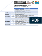 Calendario Ambiental 2022