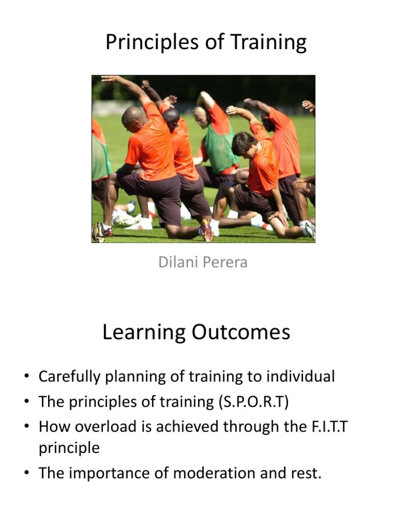 Training Principle | PDF | Physical Fitness | Hobbies