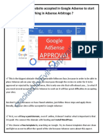 How Do I Get My Website Accepted in Google Adsense
