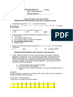 6 Matemática - 1ra - Olimpiada - 3ra - Etapa - 6to - Secundaria