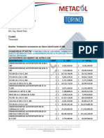 Cotizacion Metacol