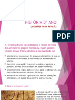 História 5º Ano