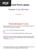 Rankine Cycle Revision