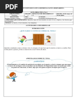 Guia # 3 La Fuerza y El Movimiento. 3° Grado