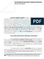 Consignação em Pagamento - Aujoncio Menezes Queiroz X HSBC