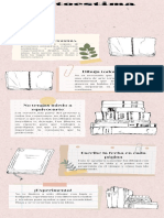 Infografía de Lista Cinco Acciones Que Puedes Tomar para Cuidar El Medio Ambiente