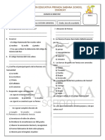 EXAMEN III BIMESTRE HISTORIA Universal 1ERO DE SECUNDARIA