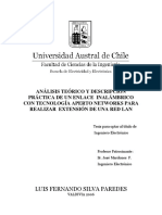 Silo - Tips - Analisis Teorico y Descripcion Practica de Un Enlace Inalambrico Con Tecnologia Aperto Networks para Realizar Extension de Una Red Lan