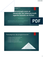 Metodología para El Desarrollo de Sistemas Multi-Agente Basado