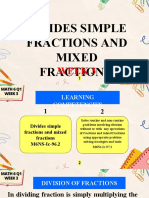 MATH 6 - Q1 - W3 - Divides Simple Fractins and Mixed Fractions2